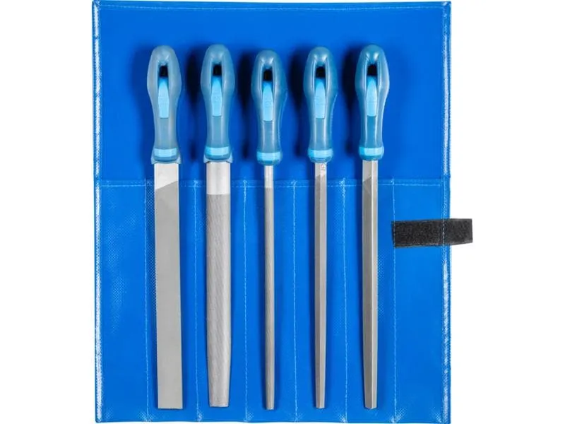 Pferd Werkstattfeilen-Set WR 5-tlg. 250 mm Hieb 3