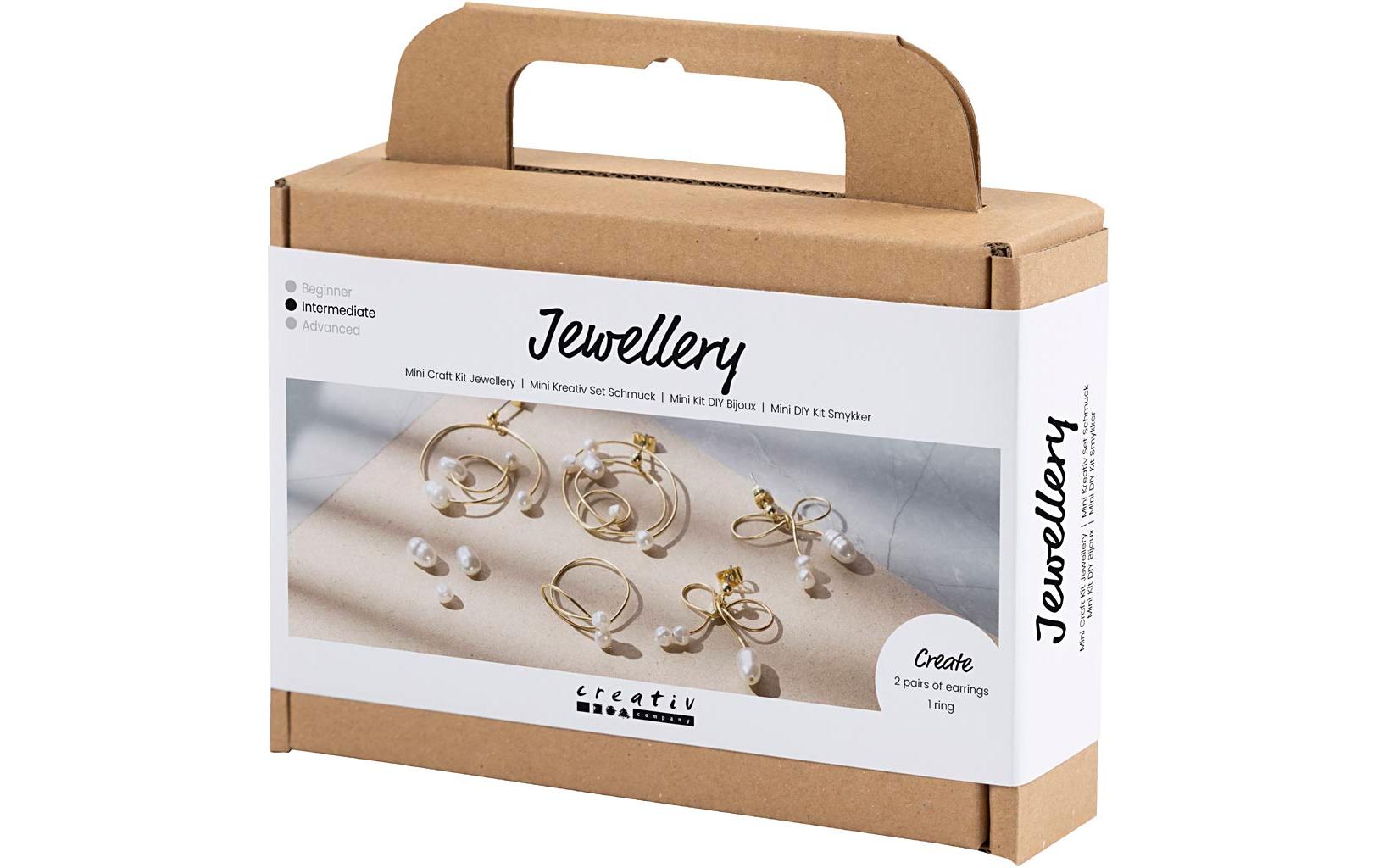 Creativ Company Schmuck Bastelset Drahtohrringe Vergoldet Creativ Company Schmuck Bastelset Drahtohrringe Vergoldet