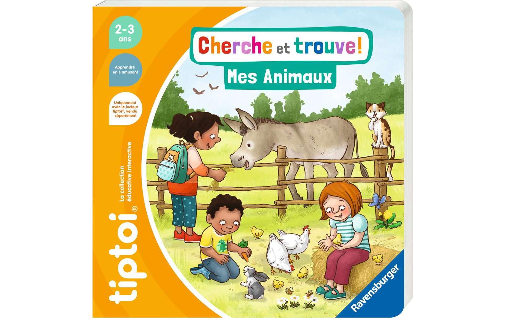 tiptoi Spiel Cherche&trouve: animaux -FR-