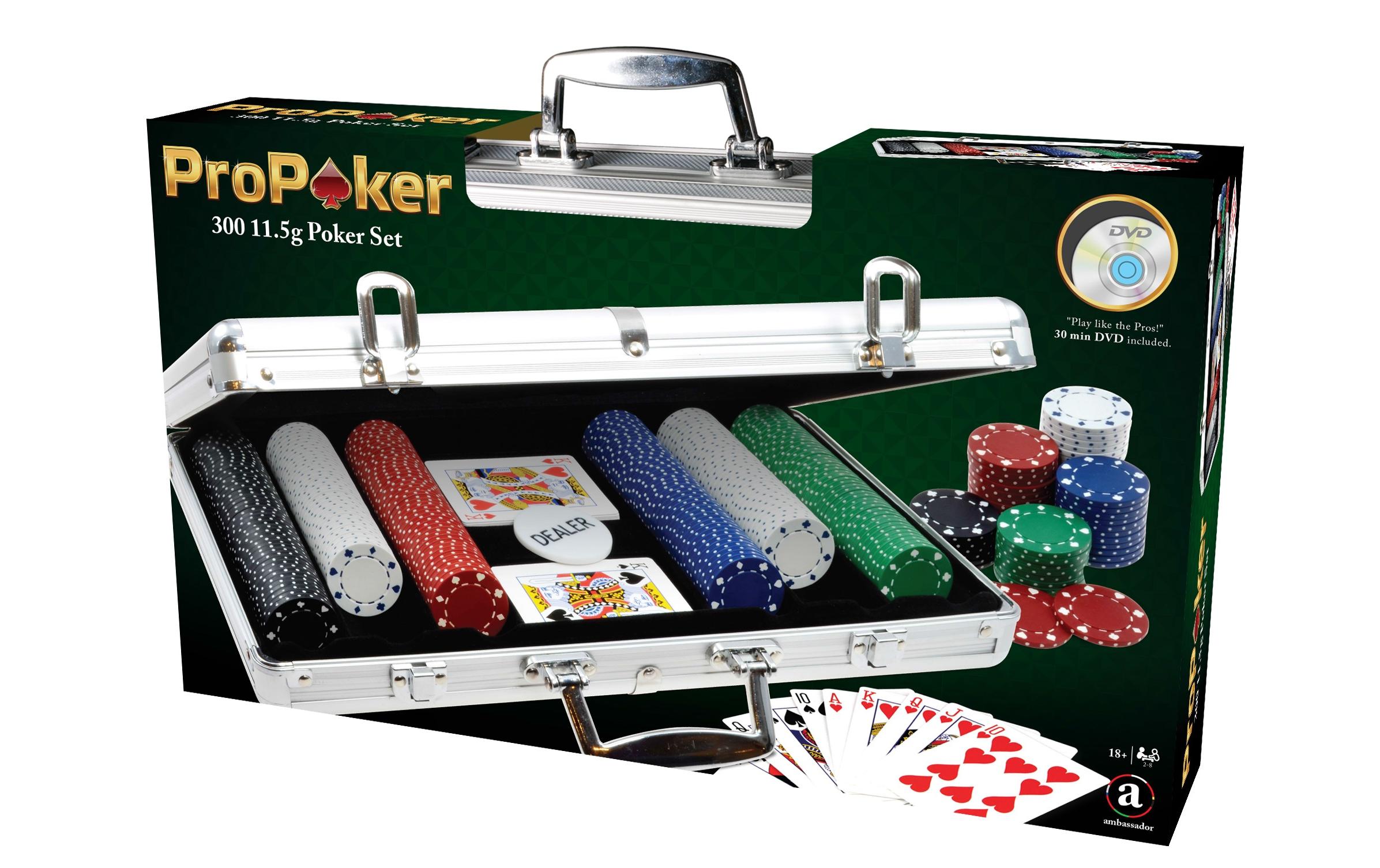 Kosmos ProPoker-Koffer 300 jetons