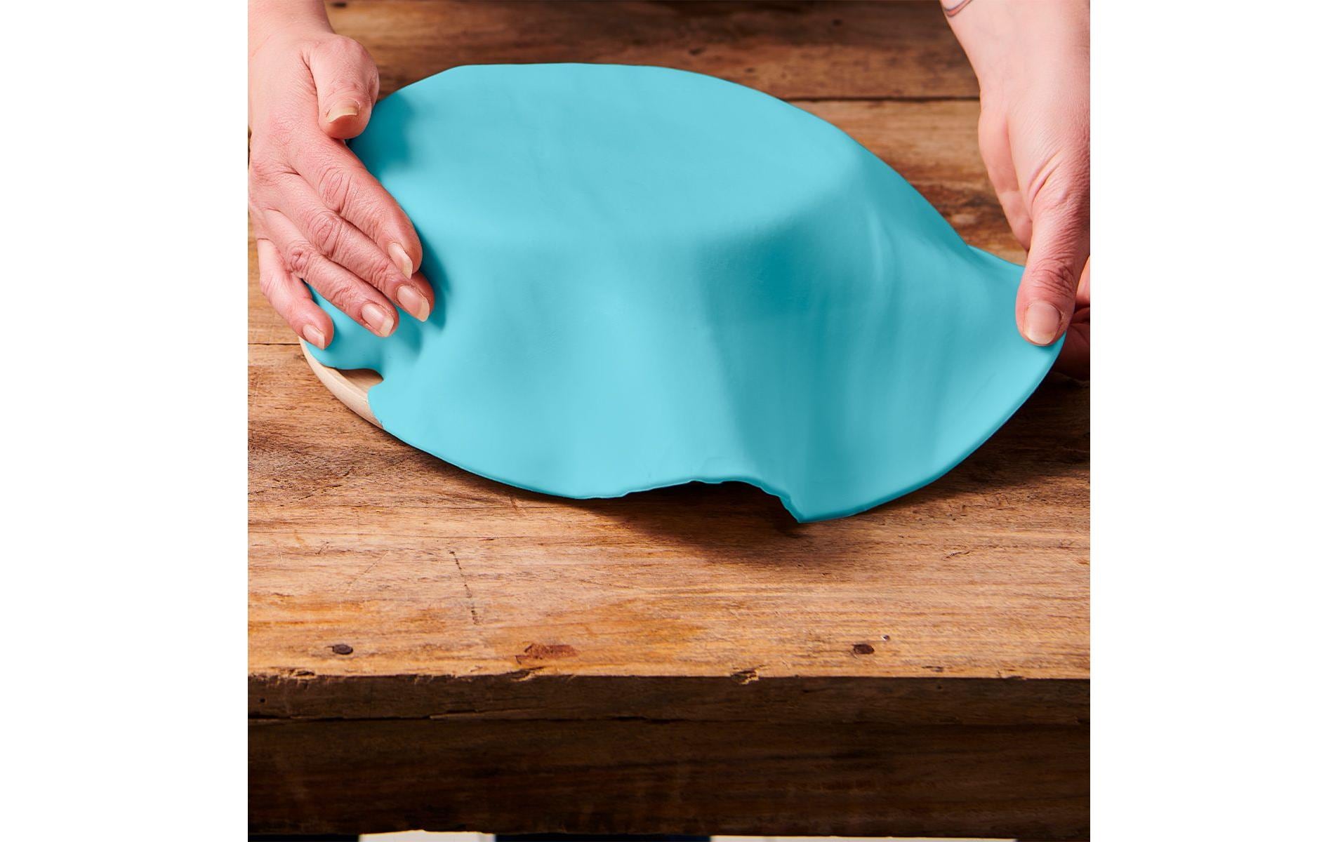 Funcakes Ausgerollte Fondant Decke Baby Blau, 430g
