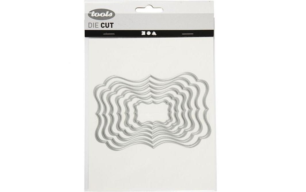Creativ Company Stanzschablone 2.5 x 4 - 8 x 12 cm, Etiketten Creativ Company Stanzschablone 2.5 x 4 - 8 x 12 cm, Etiketten