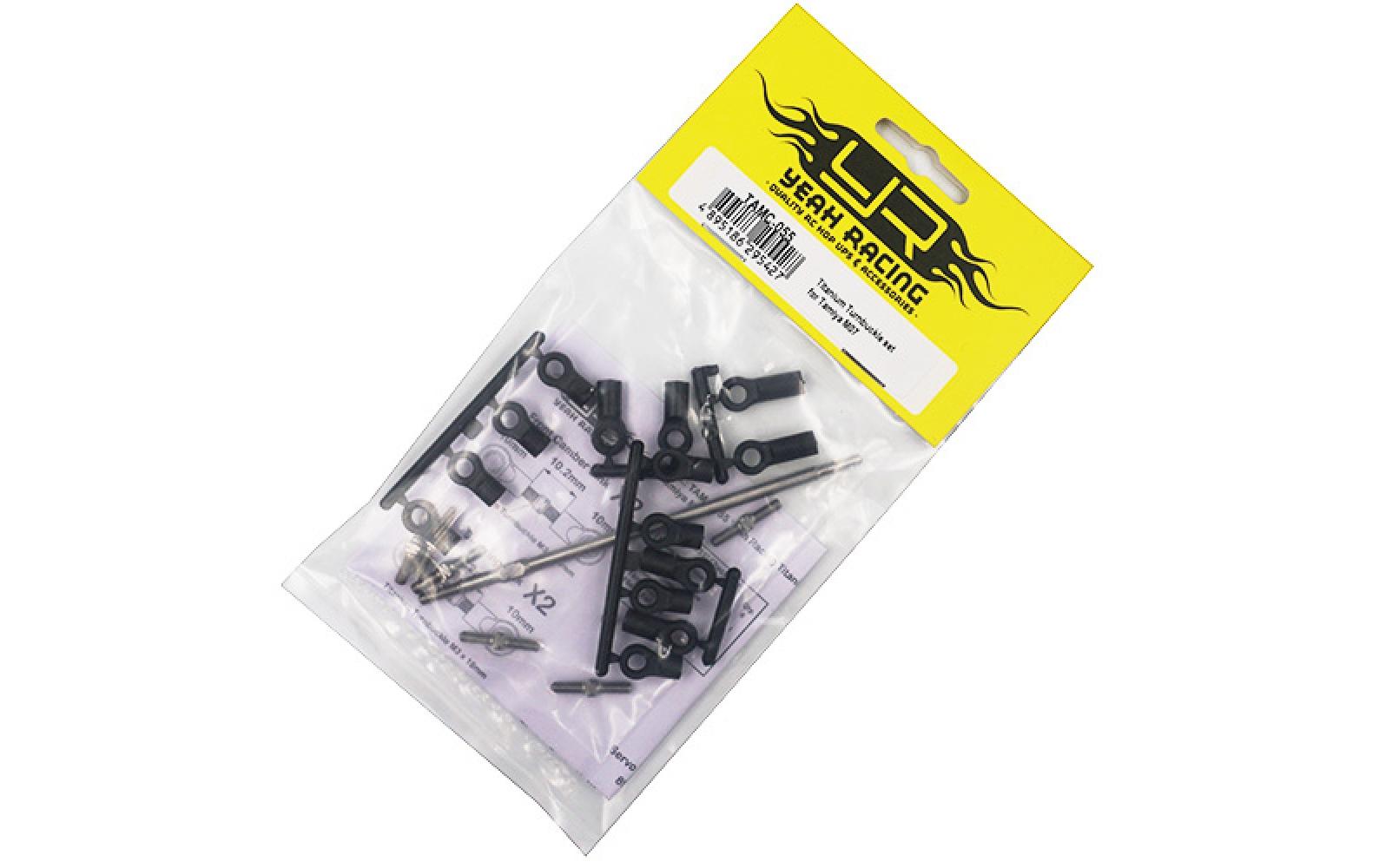 Yeah Racing Titanium Turnbuckle Set Tamiya M-07 Yeah Racing Titanium Turnbuckle Set Tamiya M-07