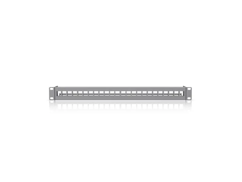 Ubiquiti 24-Port Blank Keystone Patch Panel 1HE 19, Grau Ubiquiti 24-Port Blank Keystone Patch Panel 1HE 19, Grau