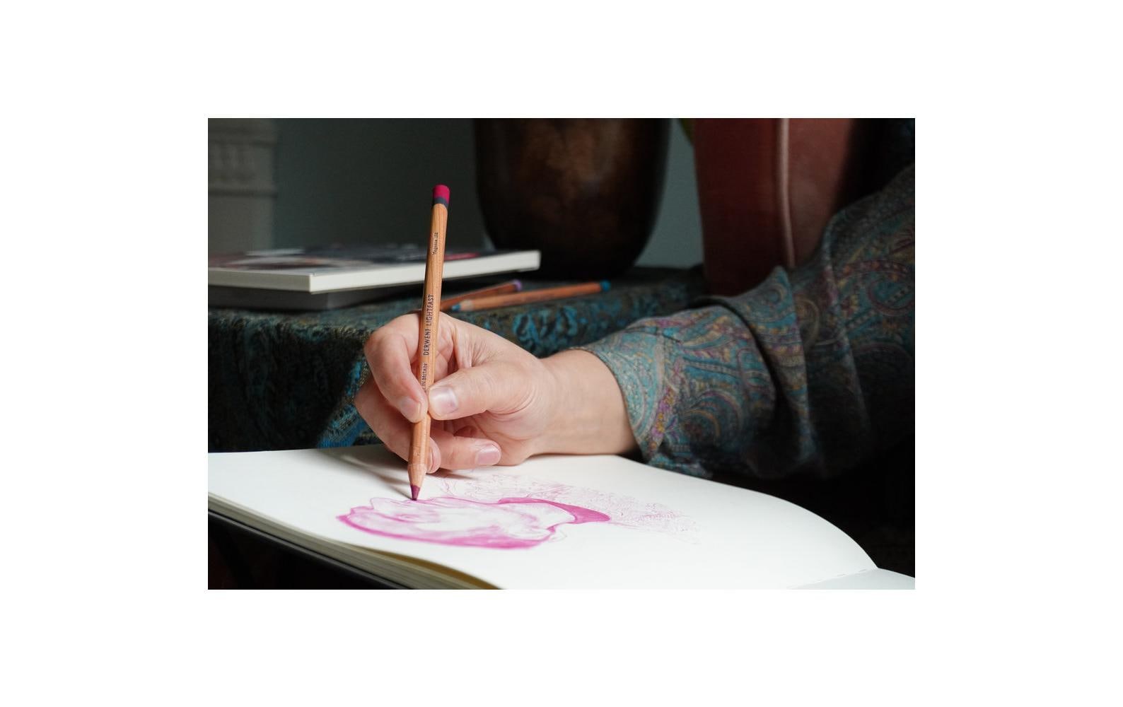 Derwent Farbstifte Lightfast Buntstifte, 4 mm, mehrfarbig, 72-teilig