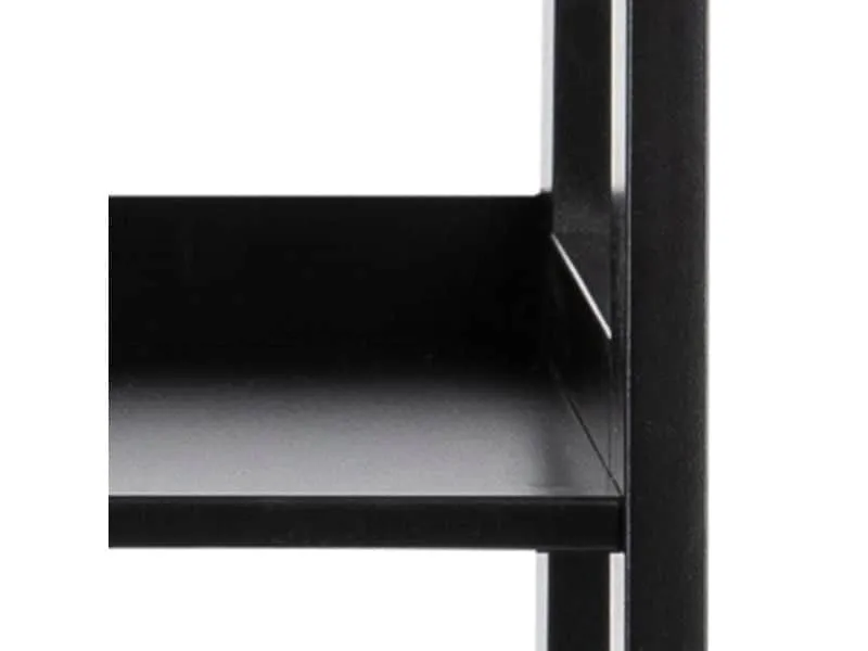 AC Design Regal Wally 63 x 40 x 130 cm, Schwarz