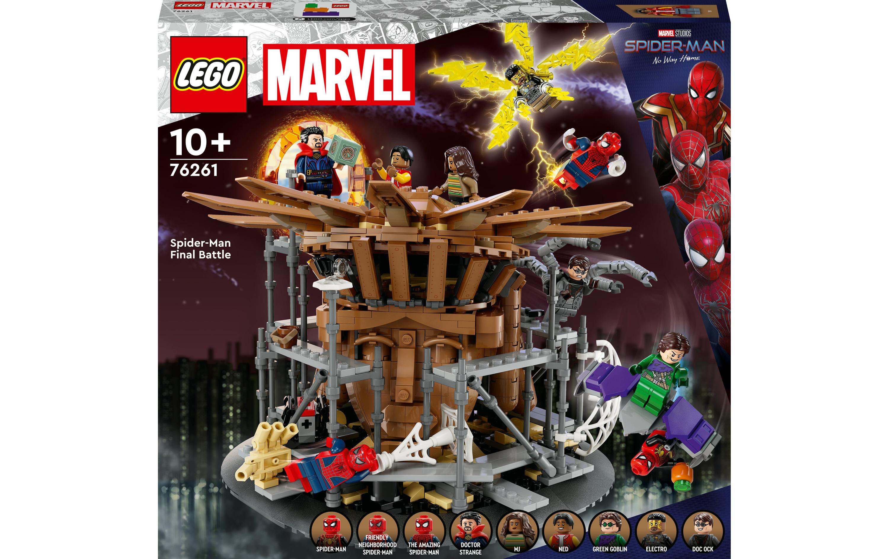 LEGO® Marvel Spider-Mans grosser Showdown 76261