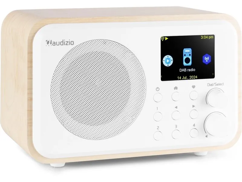 Audizio DAB+ Radio Vicenza Weiss
