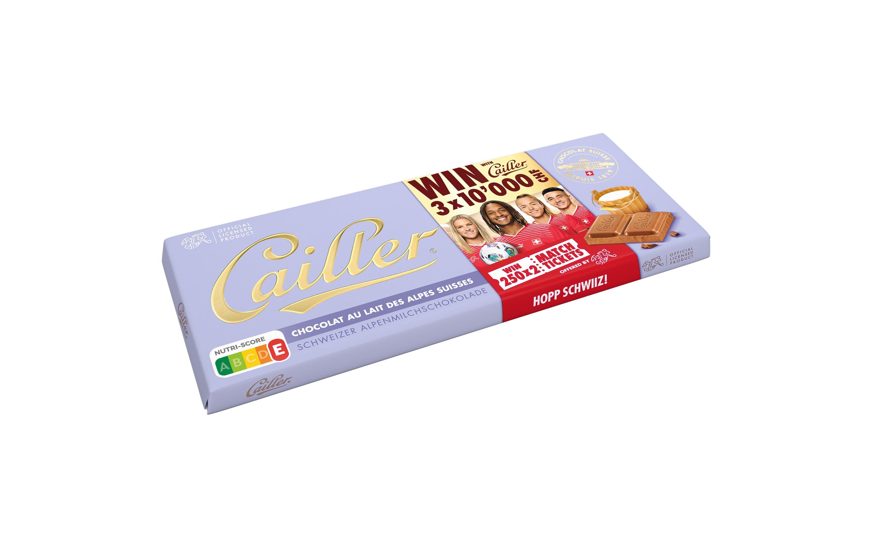 Cailler Tafelschokolade Milch 100 g