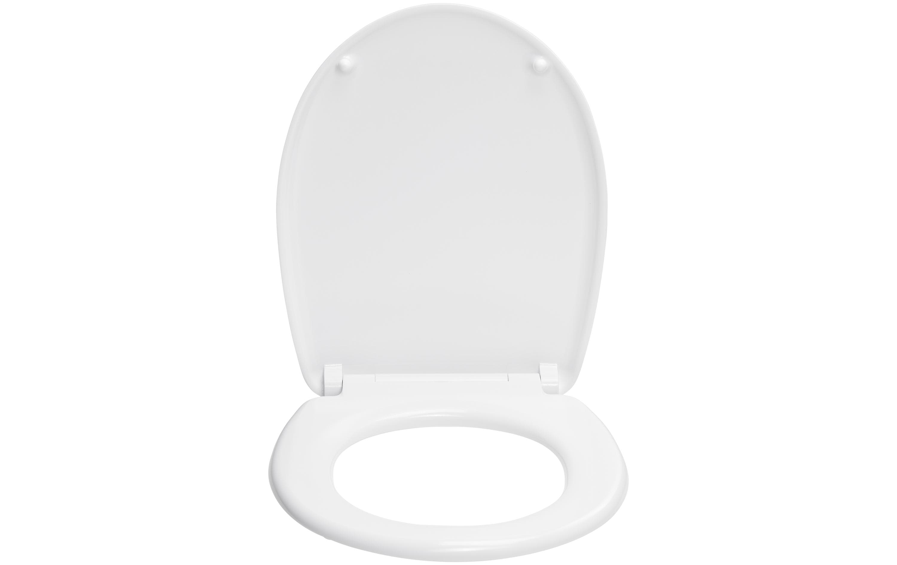 diaqua® Toilettensitz Flamingo mit Absenkautomatik, Weiss/Rosa