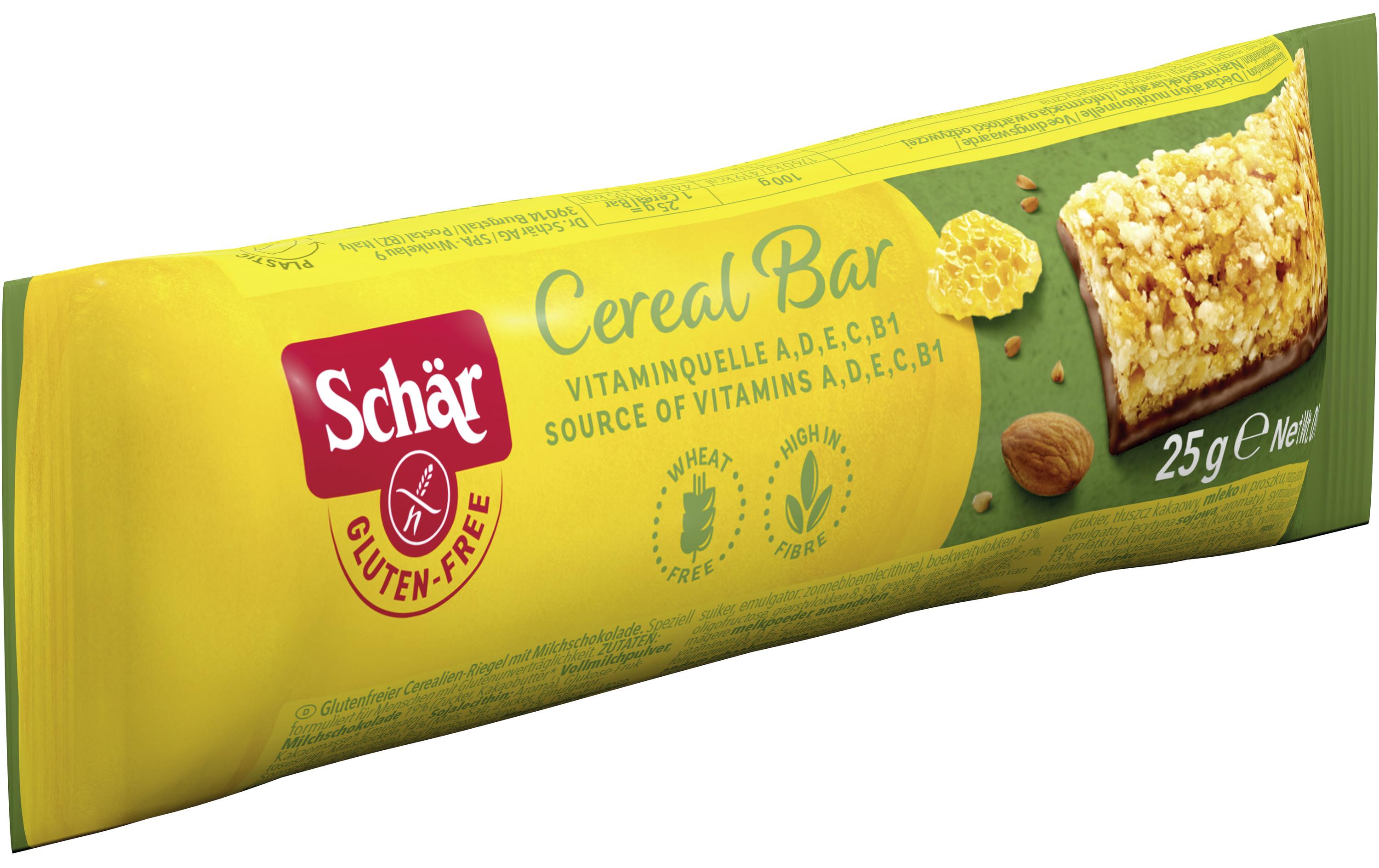 Dr.Schär Riegel Cereal Bar Vitamin glutenfrei 25 g Dr.Schär Riegel Cereal Bar Vitamin glutenfrei 25 g