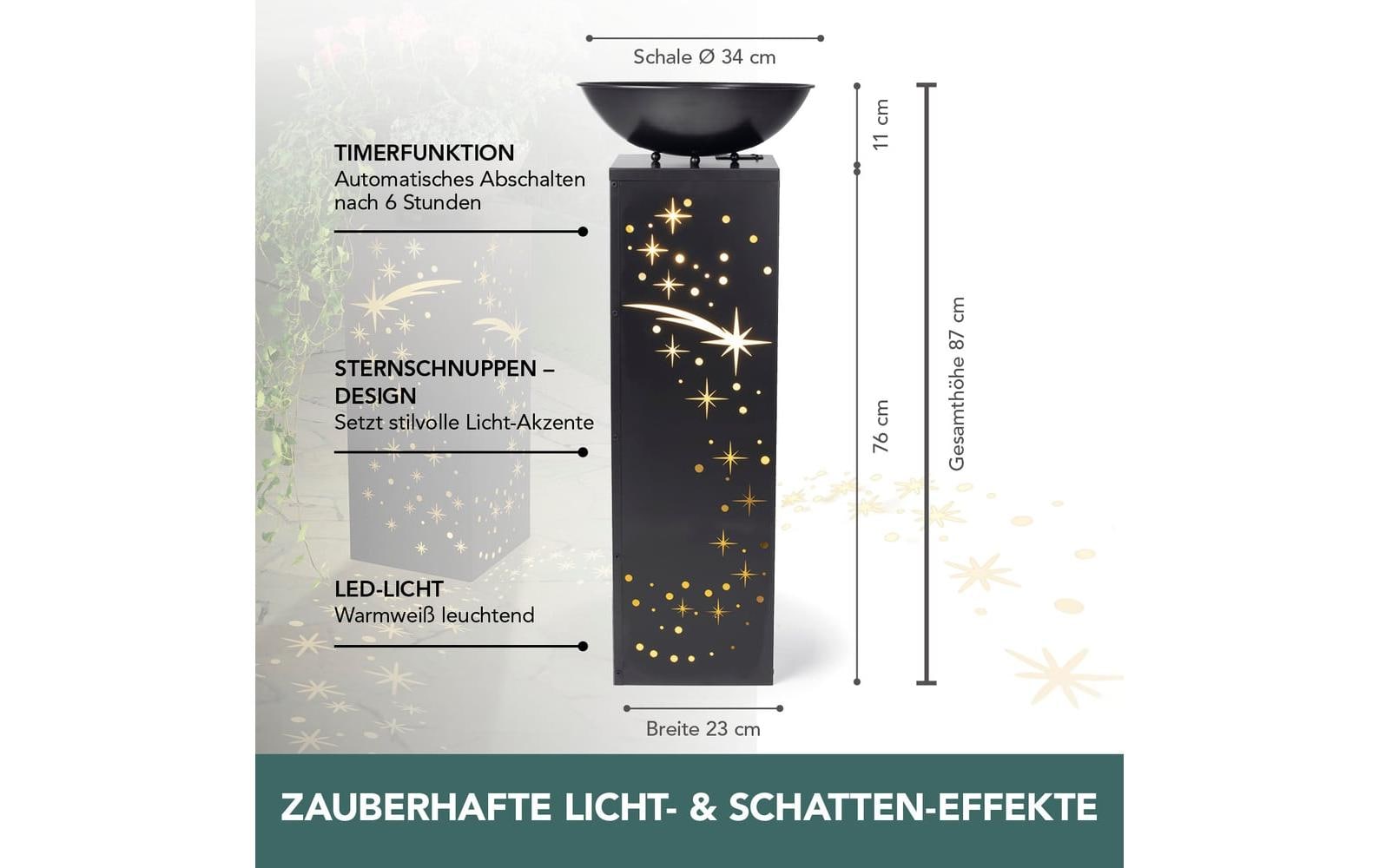 EASYmaxx LED-Dekosäule Sternschnuppe, Aufbauset
