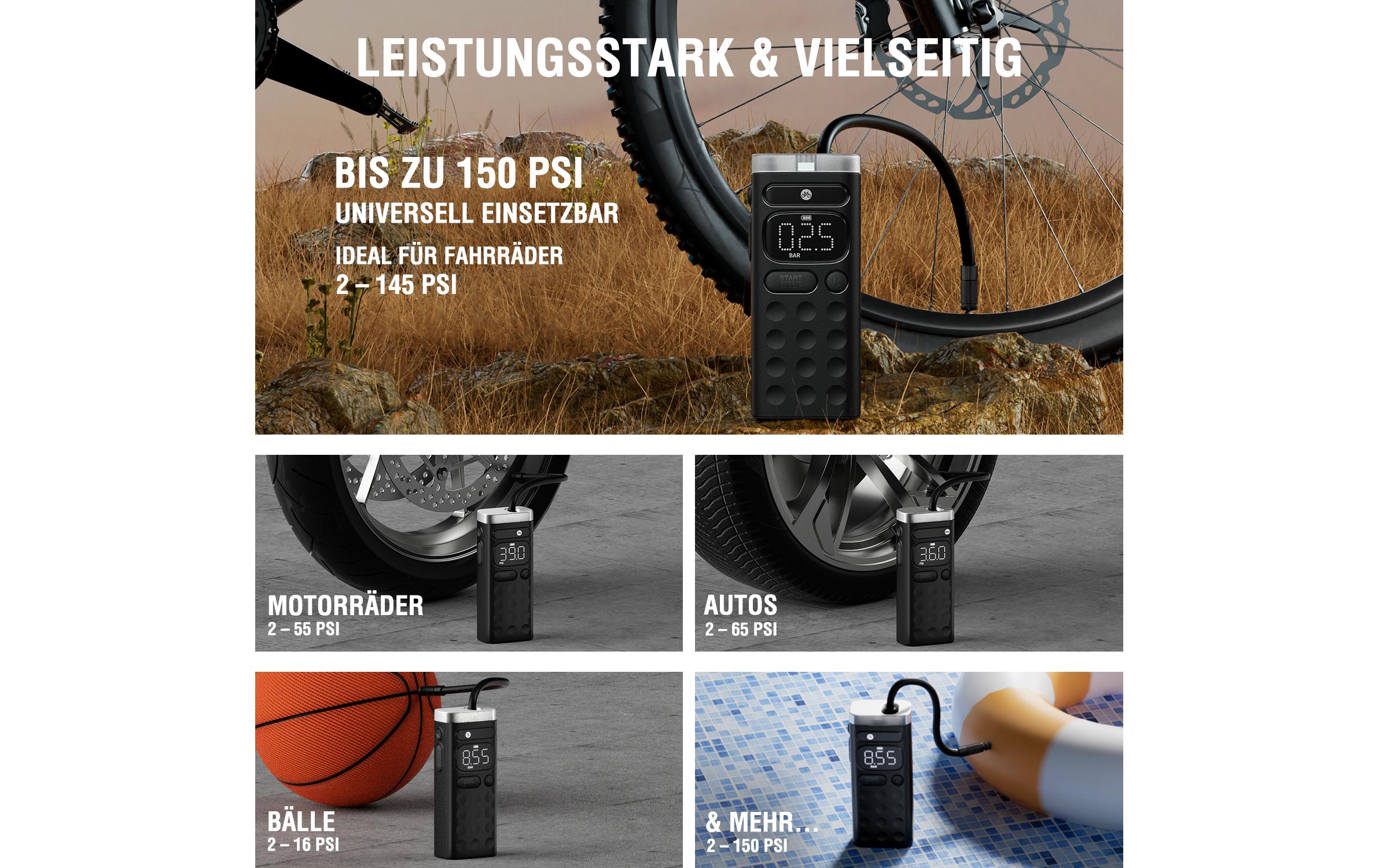 4smarts Minipumpe Elektrische VoltPump X 4smarts Minipumpe Elektrische VoltPump X