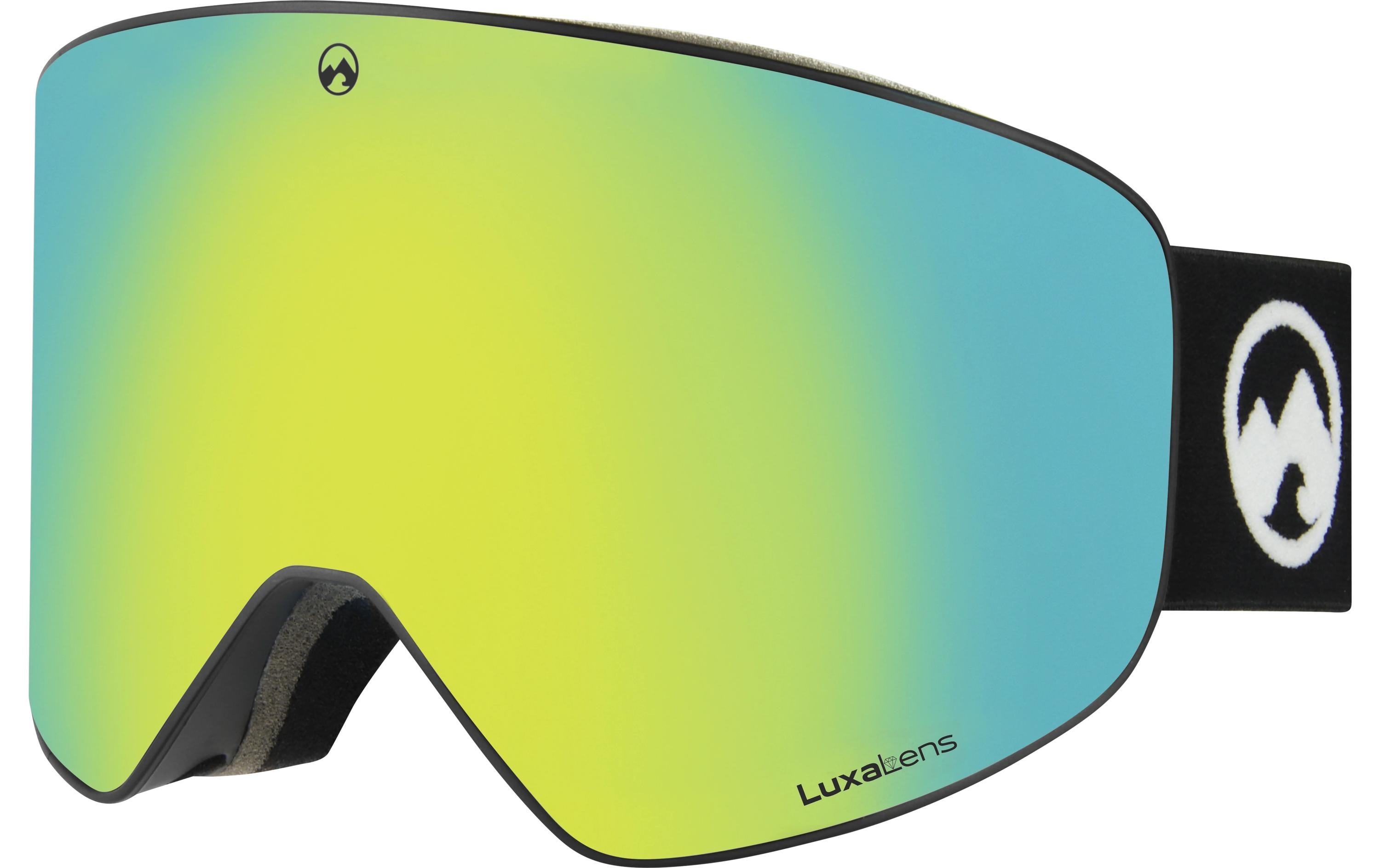 MowMow Skibrille Goggle Stealth - Gold / Black strap MowMow Skibrille Goggle Stealth - Gold / Black strap