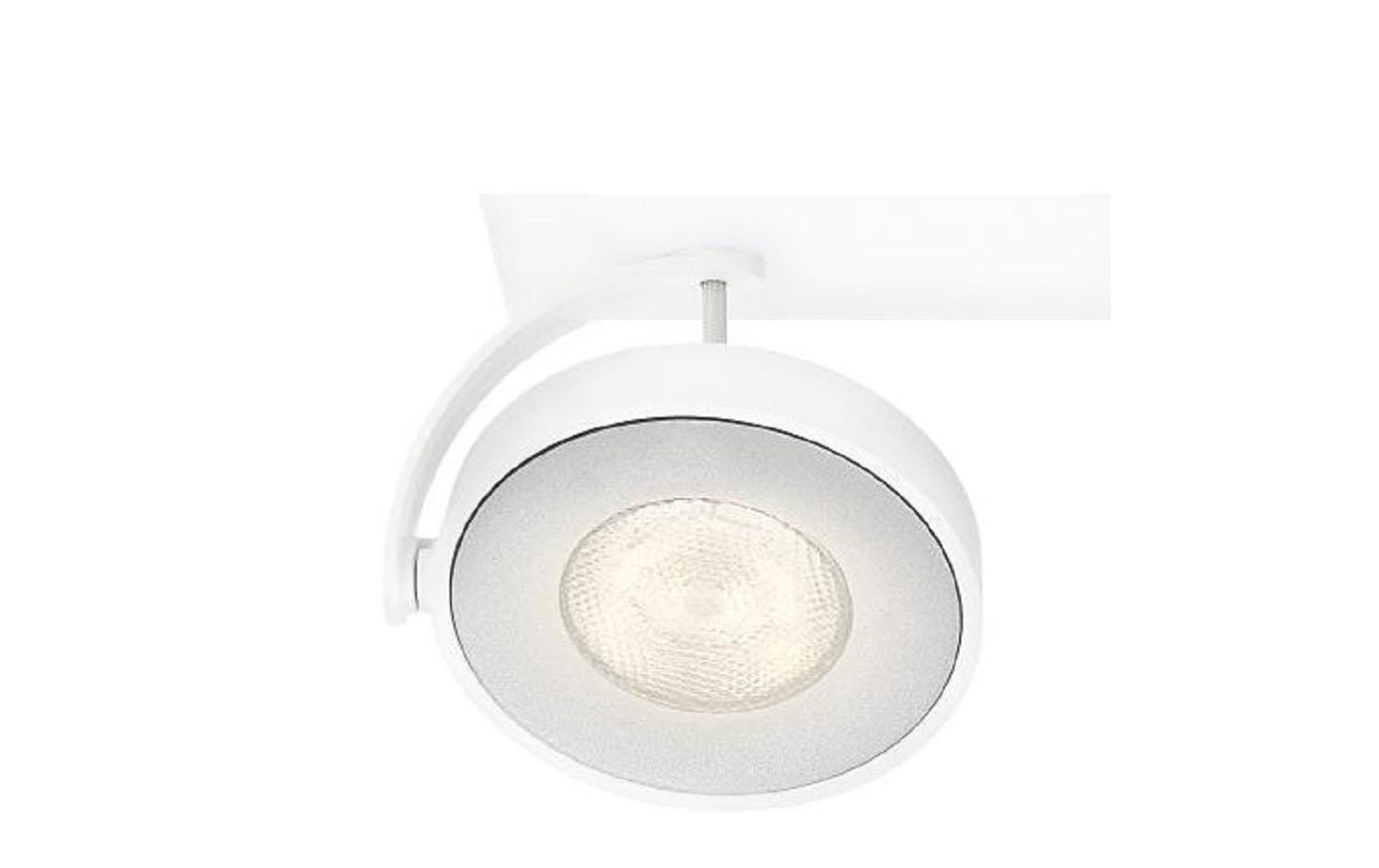 Philips Aufbauspot Warm Glow Clockwork, 4 x 4.5 W, 2000 lm, Weiss