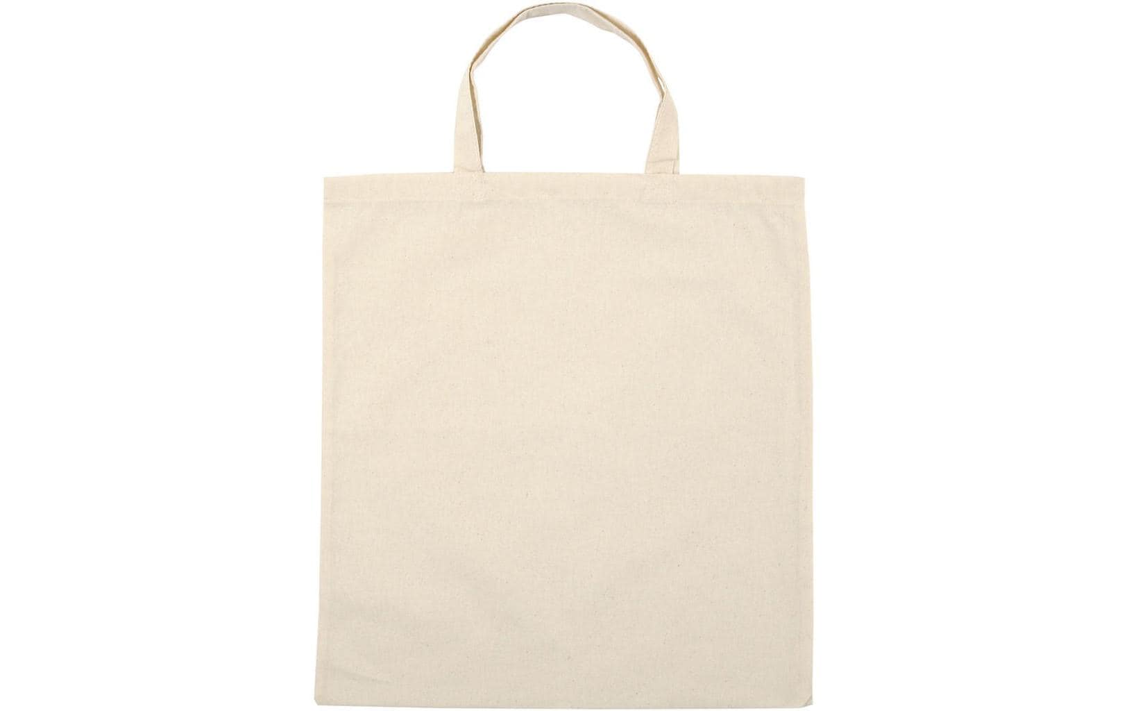 Creativ Company Stofftasche 38 x 42 cm 5 Stück, Beige