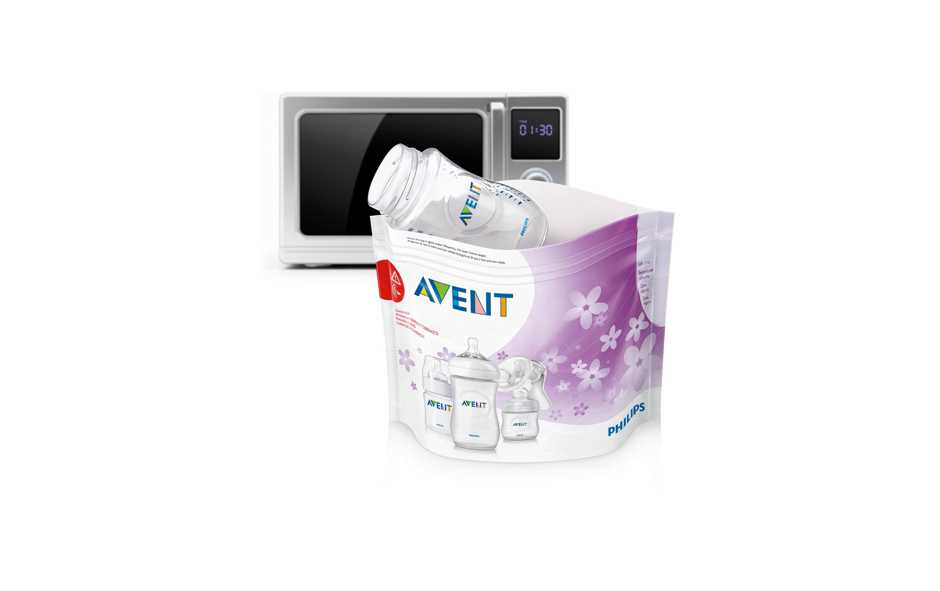 PHILIPS AVENT Sterilisationsbeutel Mikrowelle PHILIPS AVENT Sterilisationsbeutel Mikrowelle