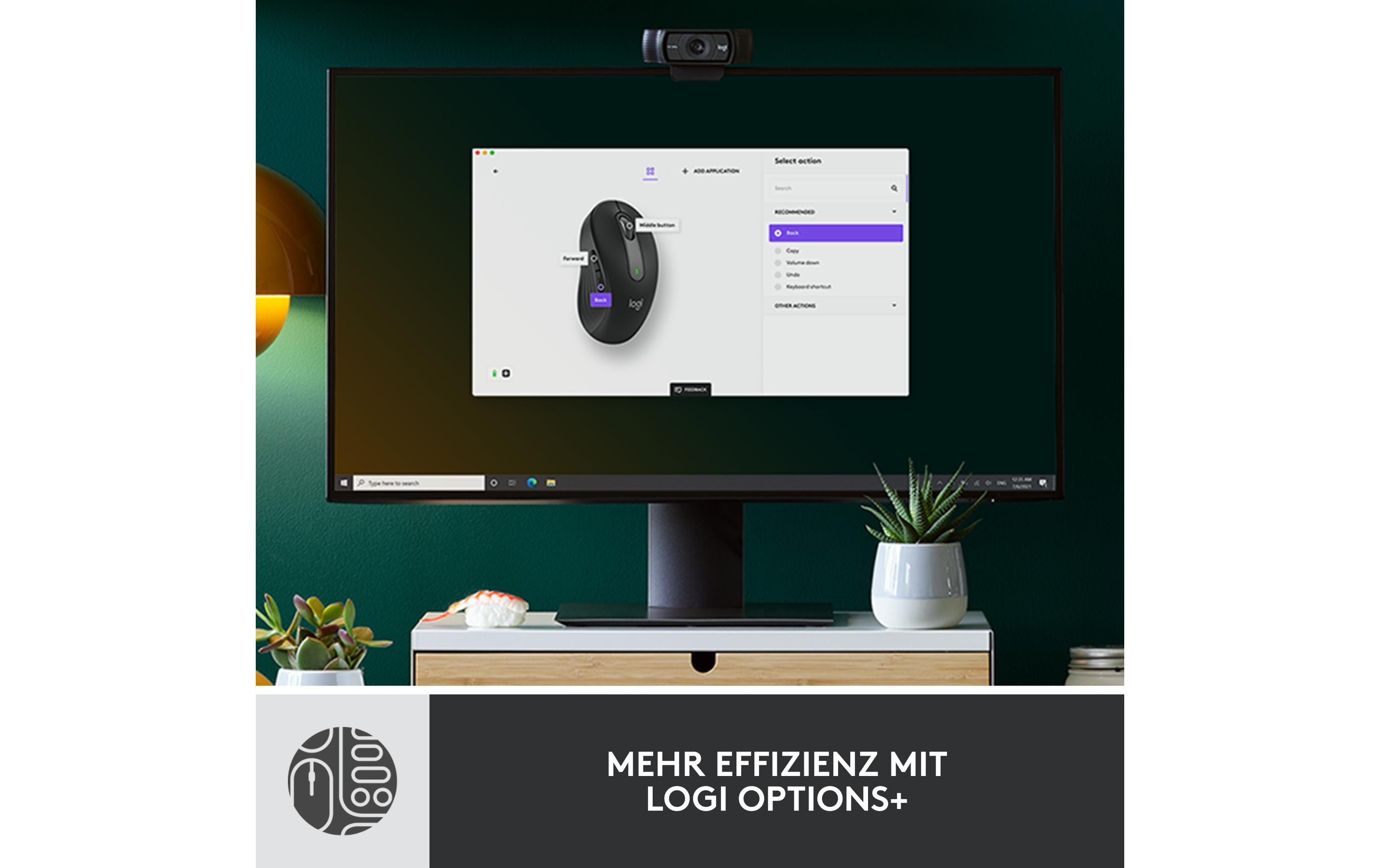 Logitech Tastatur-Maus-Set MK650 Combo for Business US-Layout