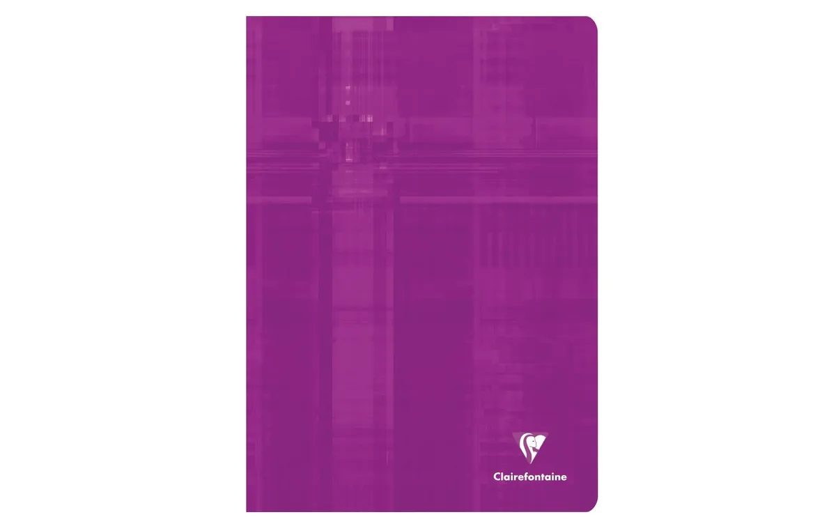 Clairefontaine Schulheft 40 Blatt, A4, blanko, assortiert