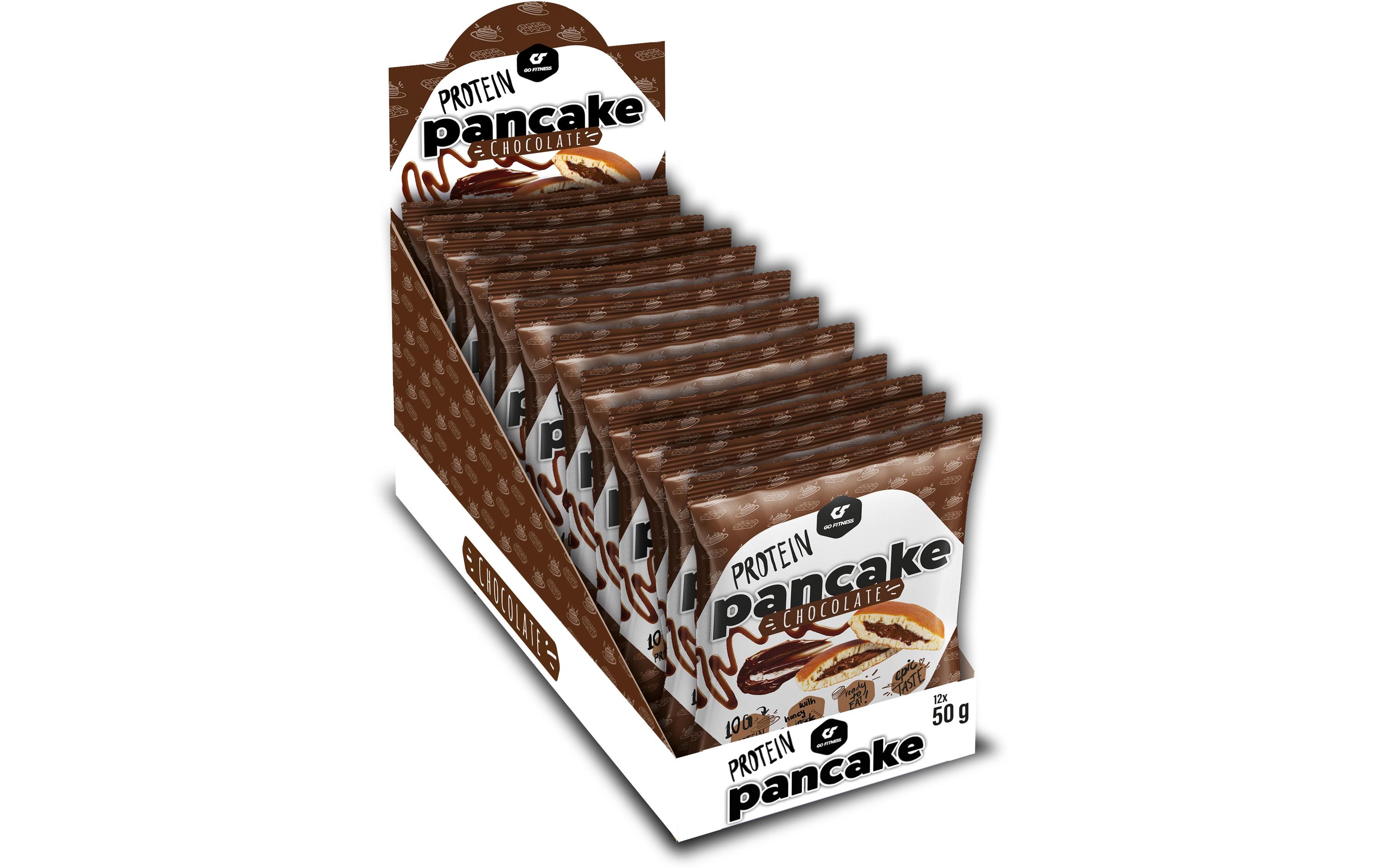 Go Fitness Nutrition Protein Pancake 12 x 50 g, Schokolade