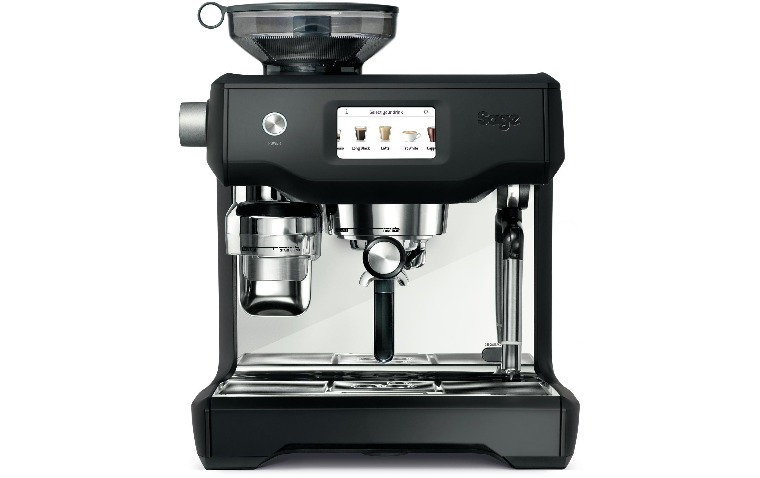Sage Siebträgermaschine Oracle Touch Trüffelschwarz
