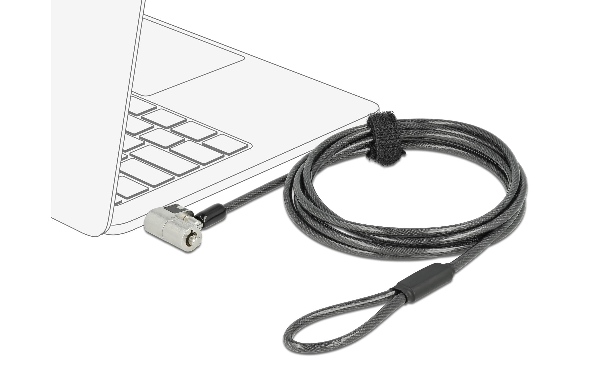 Navilock Sicherheitsschloss mit 3 Verriegelungsköpfen