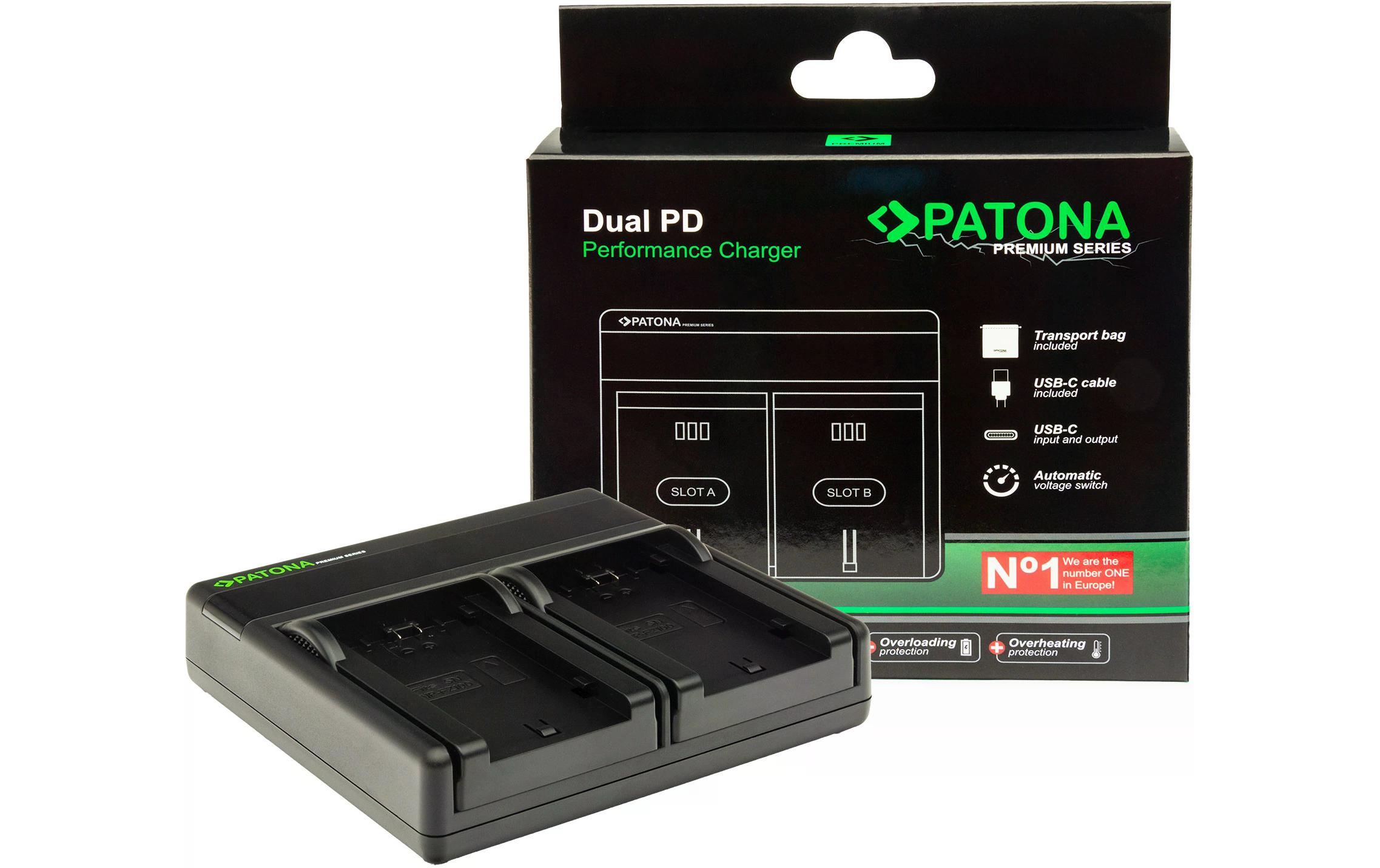 Patona Ladegerät Canon NB12L NB13L