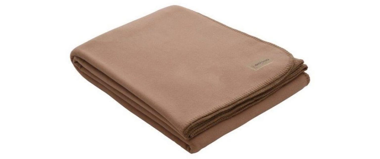 Eskimo Decke Edelvelours Cappucino, 150 x 200 cm