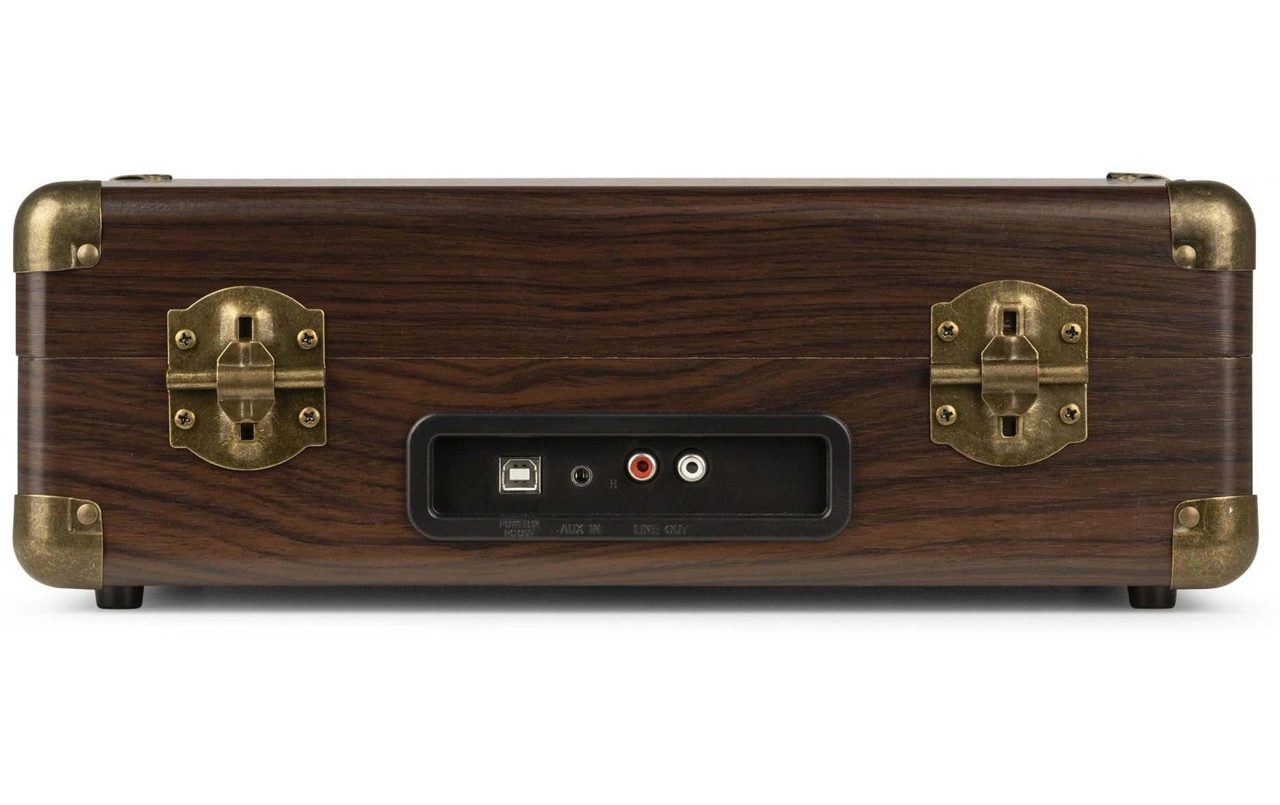 Audizio Plattenspieler RP114 Dunkelbraun