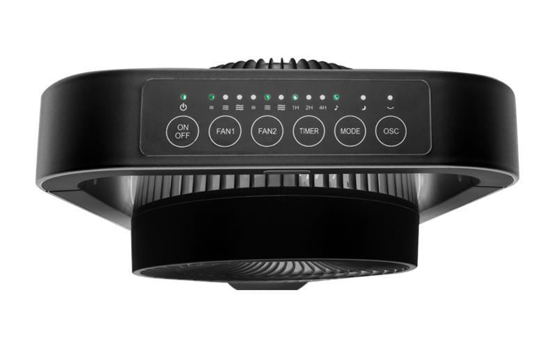 Sonnenkönig Standventilator Vind 2 Schwarz