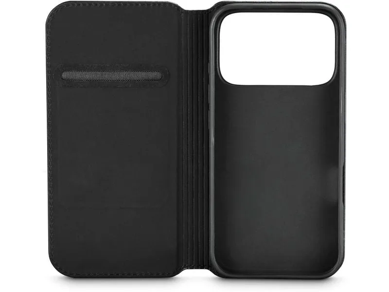 Black Rock Book Cover Slim Folio Apple iPhone 17 Pro