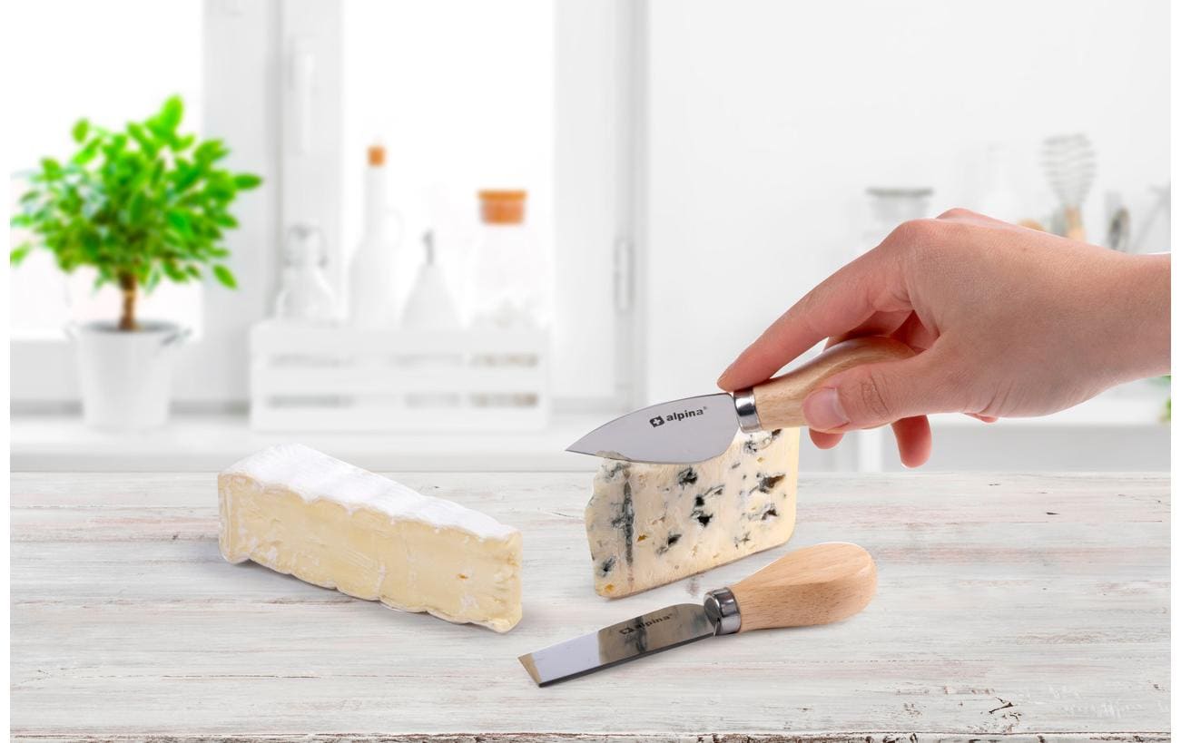 alpina Messer-Set 2-teilig Silber