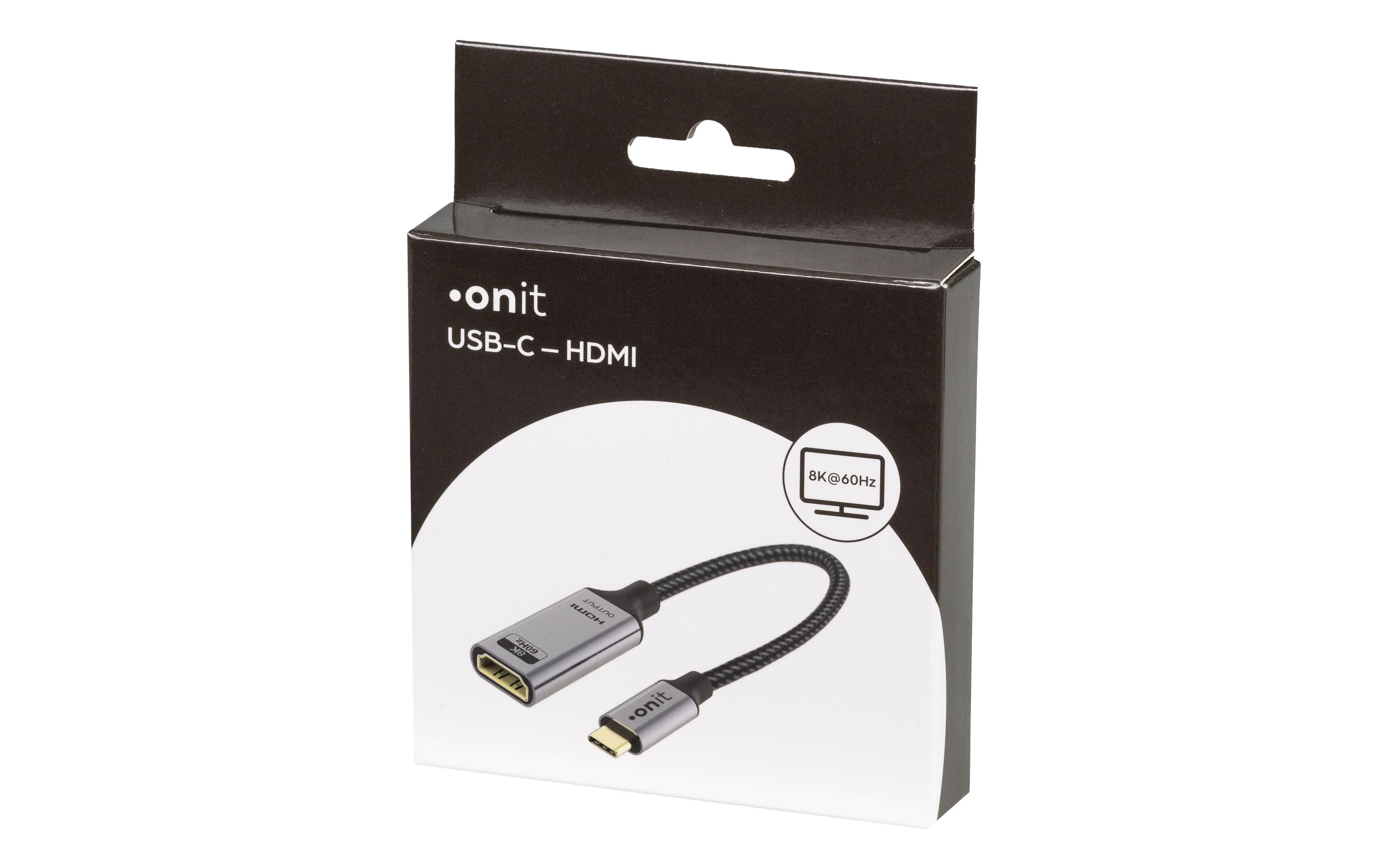 onit Adapter USB Type-C - HDMI