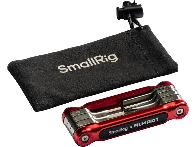 Smallrig 7-in-1-Klappschlüsselsatz Rot