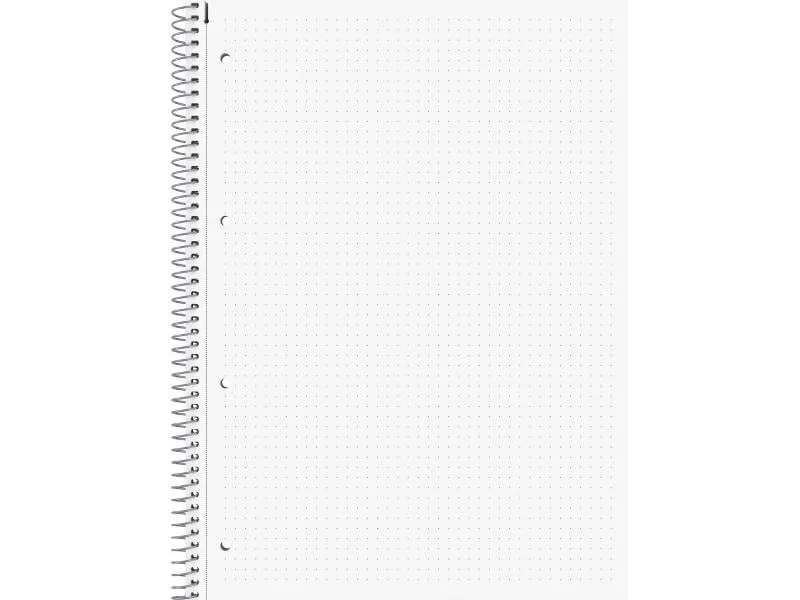 Brunnen Collegeblock Premium Student A4, Dot, 80 Blatt