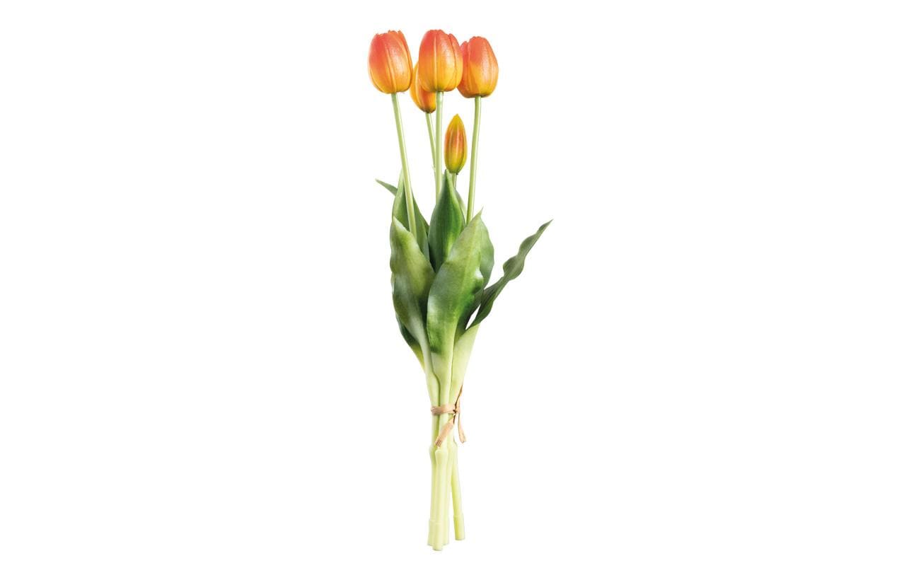 Dekomat AG Kunstblume Tulpen 5er Set, 40 cm
