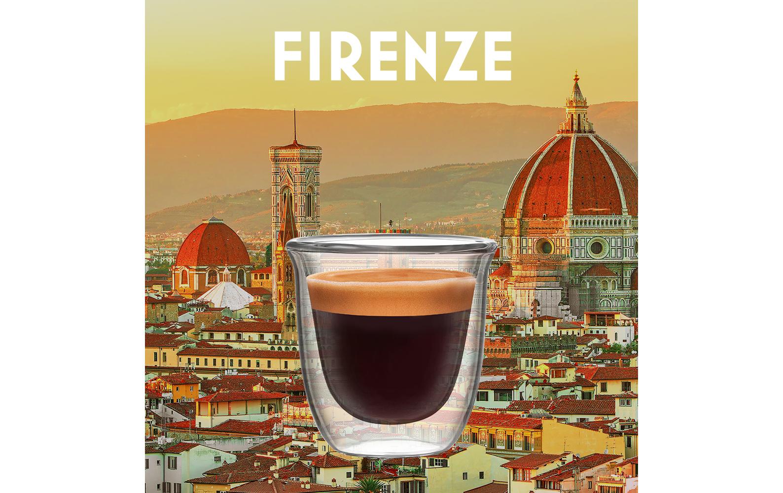 Bialetti Espresso Becher Firenze 80 ml, 1 Stück, Transparent