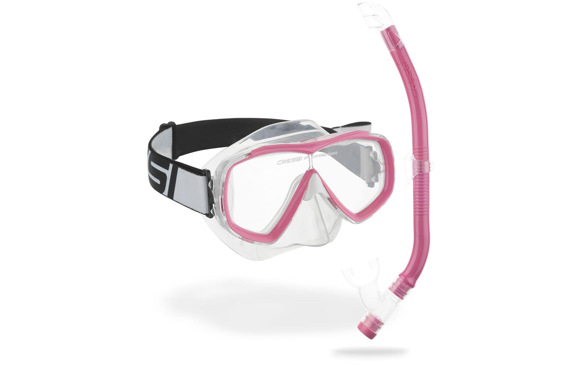 CRESSI Estrella Junior + Top Snorkel Combo Pink CRESSI Estrella Junior + Top Snorkel Combo Pink