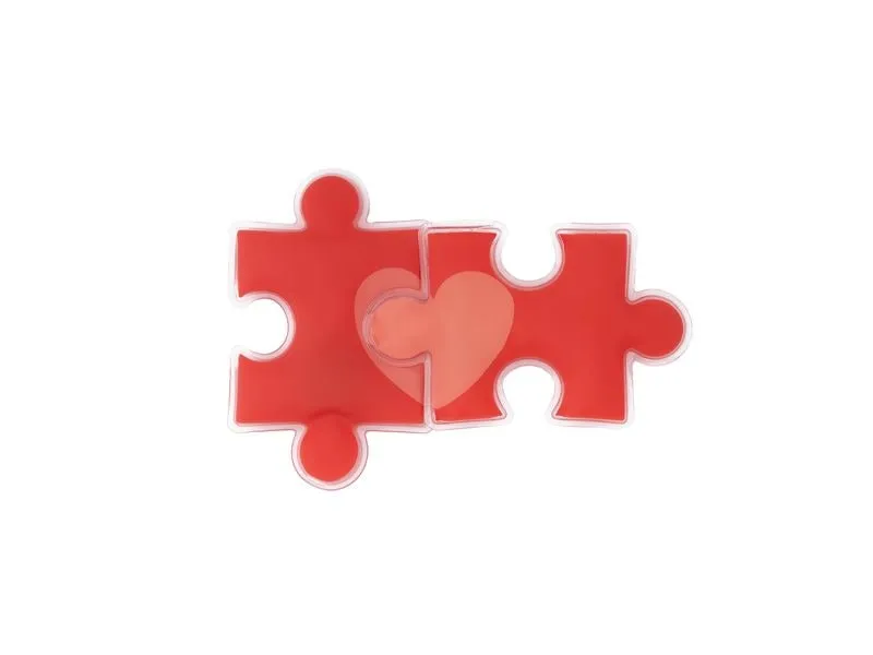 Fisura Hand warmer PUZZLE pack of 2 2er-Set Mehrfarbig PVC