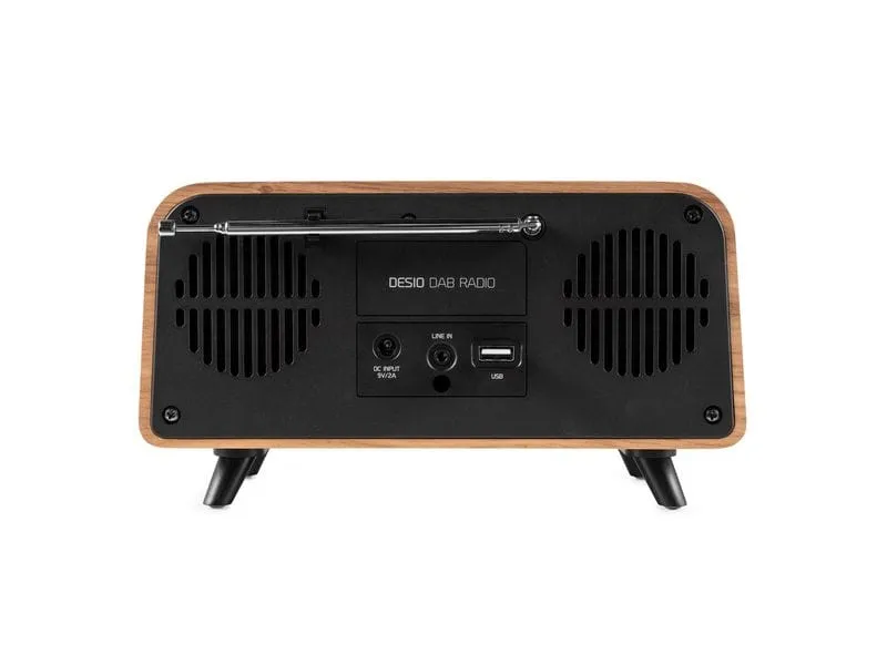Audizio Desio-LWD Retro DAB+ Radio, Stereo, BT, holzfarben Beige Audizio Desio-LWD Retro DAB+ Radio, Stereo, BT, holzfarben Beige