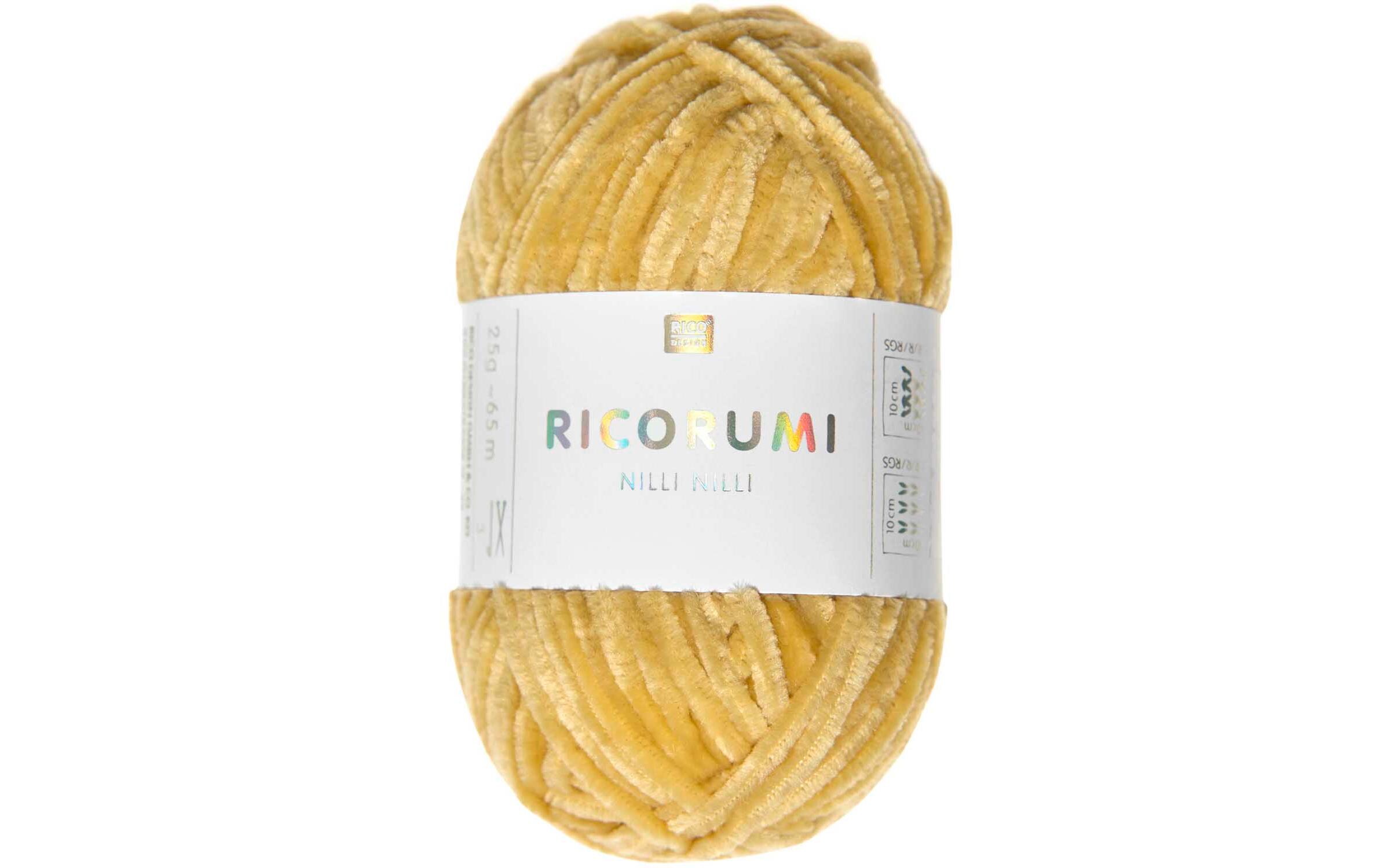 Rico Design Wolle Ricorumi Nilli Nilli Senfgelb