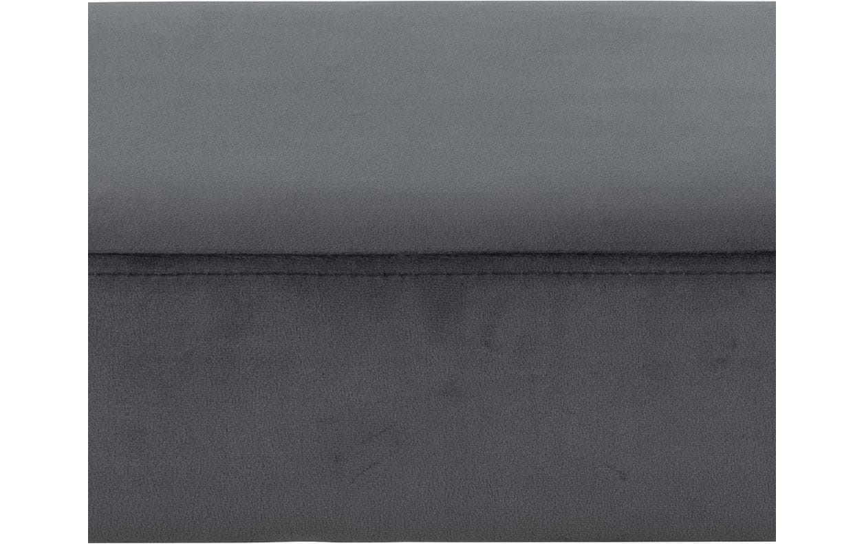 AC Design Sitzbank Xenia 95 x 46 cm, Dunkelgrau