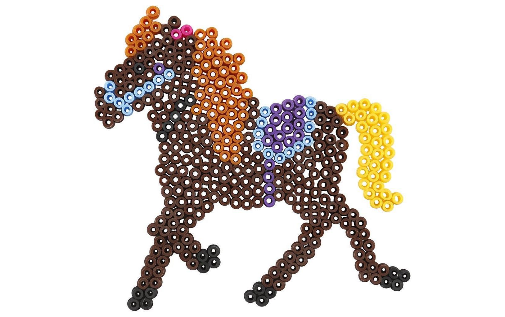 Creativ Company Bügelperlen Platten Set Transparent