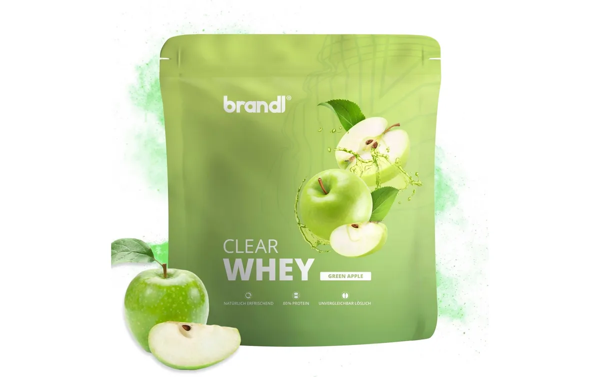 Brandl-Nutrition Pulver Clear Whey Apfel 800 g Brandl-Nutrition Pulver Clear Whey Apfel 800 g