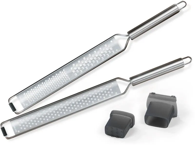 MAXXmee Käsereibe 2 Stück, Silber