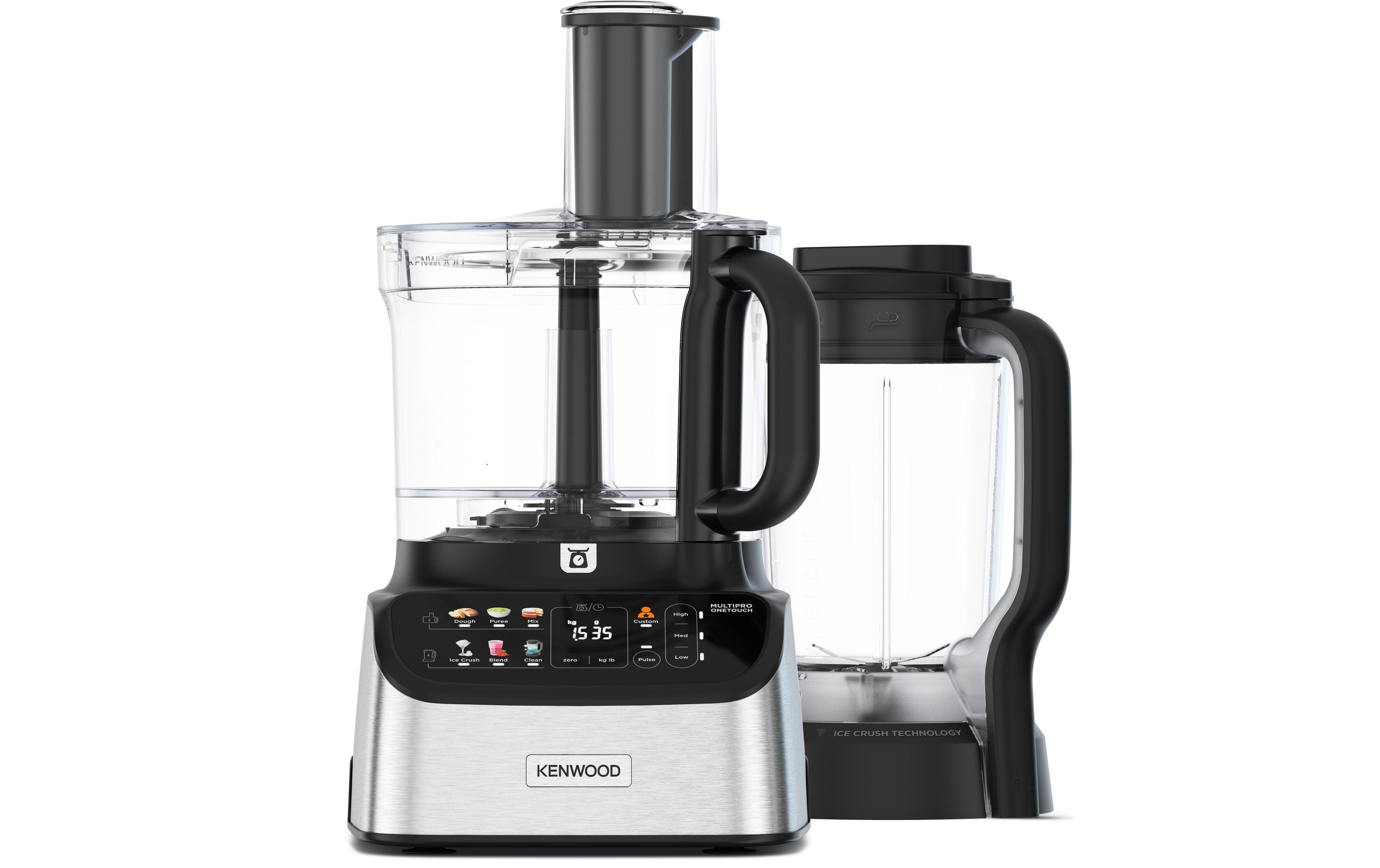 Kenwood Food Processor FDM73.480SS MultiPro One Touch Silber/Schwarz