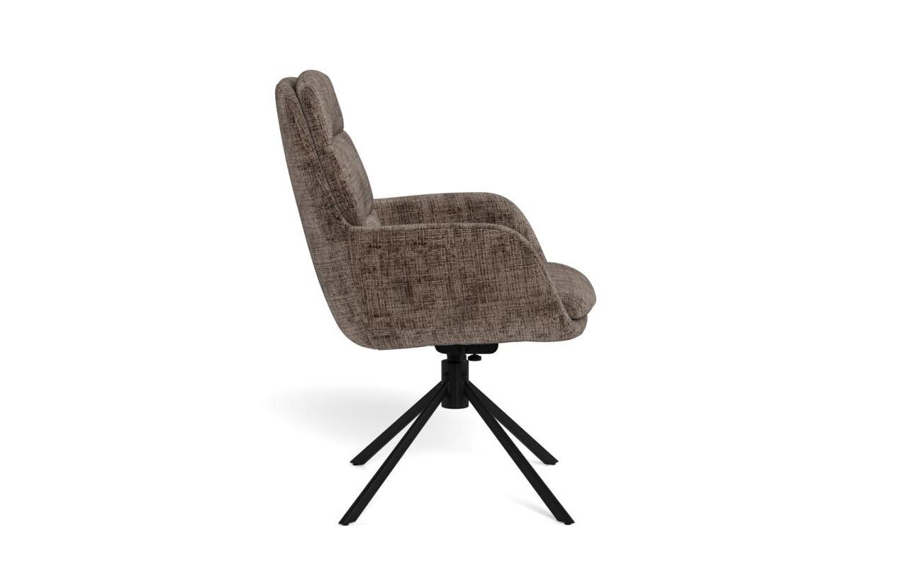 AC Design Stuhl Edgar Braun/Schwarz, 2 Stück