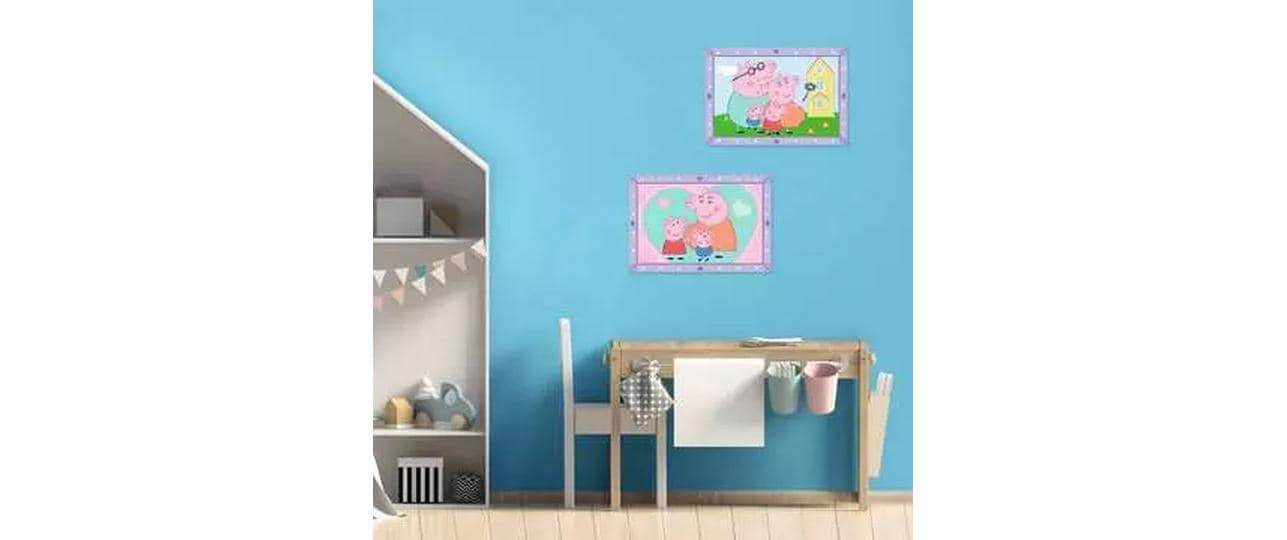 Ravensburger Malen nach Zahlen CreArt – Peppa's Family