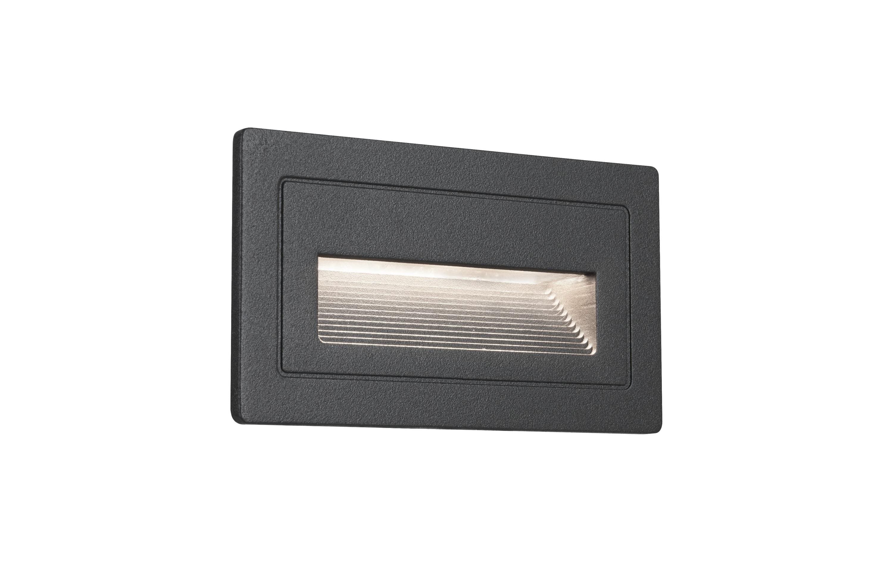 Paulmann Aussenwandleuchte Long IP44, Schwarz Paulmann Aussenwandleuchte Long IP44, Schwarz