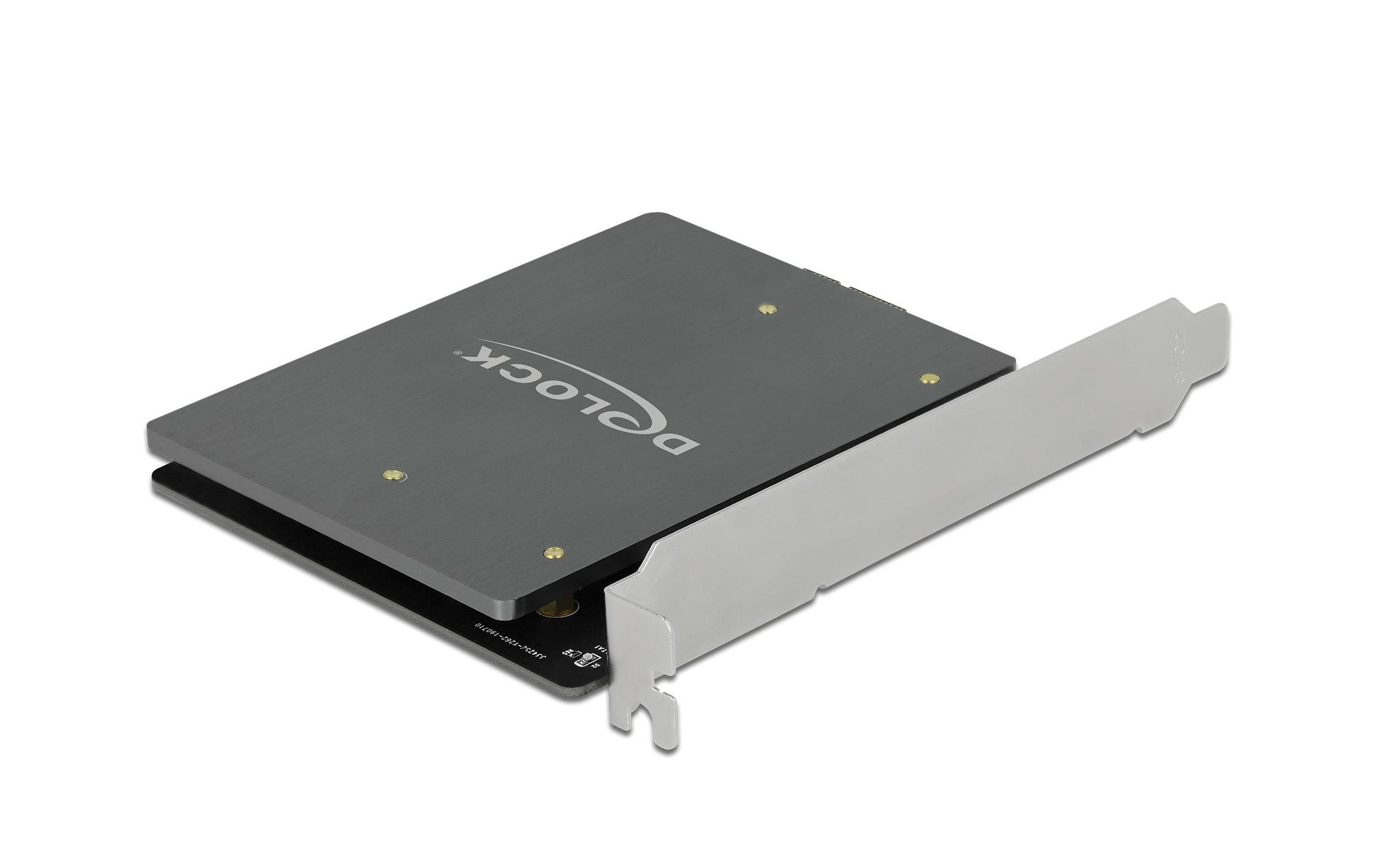 Delock Host Bus Adapter PCIe x1 Karte zu 2x M.2 Key B bootfähig Delock Host Bus Adapter PCIe x1 Karte zu 2x M.2 Key B bootfähig